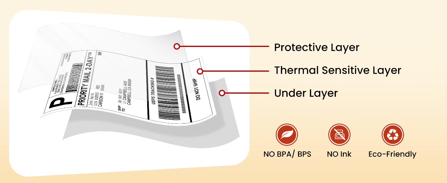 Phomemo 4x6 Thermal Label