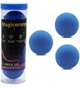 Magicorange 3 Pack Racquetball Multi Colored Wall Ball High Bounce Rubber Racquetballs