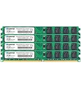 ROYEMAI 8GB(4x2GB) DDR2 667MHz PC2-5300 240-Pin 2RX8 1.8V CL5 DIMM DDR2 RAM Memory Module for Des...
