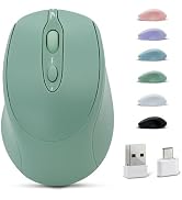 Dolrso Bluetooth Mouse,Rechargeable Wireless for Laptop/iPad/MacBook Pro/Air, Silent Mouse Portab...