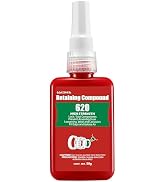 ESKONKE Retaining Compound Green 620 Sleeve Retainer High Strength Cylindrical Metal Components A...