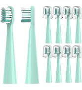 10PCS Toothbrush Replacement Head Compatible with Vekkia Kids Blue Dragon Electric Toothbrush, So...