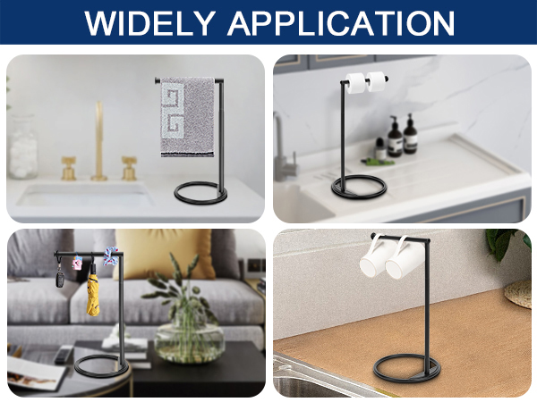 Thicken Metal L Shape Hand Towel Rack