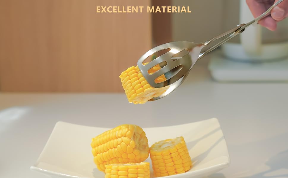 serving tongs stainless steel salad buffet utensils cake kitchen set dishwasher safe 2 pack metal