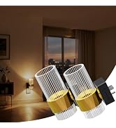 Fuligent LED Night Lights Plug into Wall, 2 Pack Dimmable Night Light | 2700K Plug in Night Light...