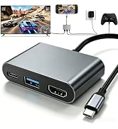 3-in-1 Dock for Switch 2, Portable USB C Docking Station for Switch 2/1/OLED, 4K@60Hz~120Hz HDR/P...