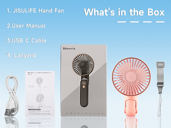 handheld portable fan pink portable fan little fans portable