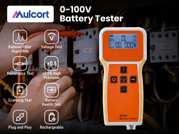 0-100V Battery Tester
