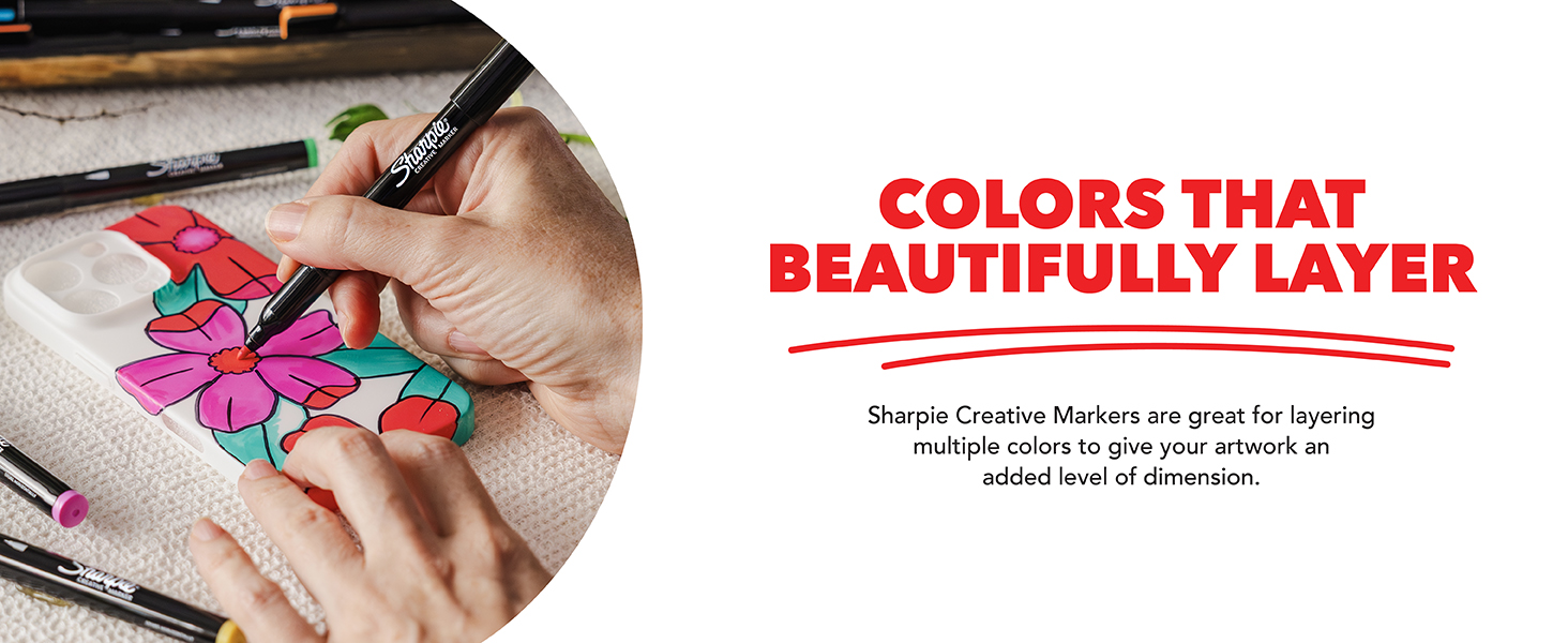 Colors that beautifully layer