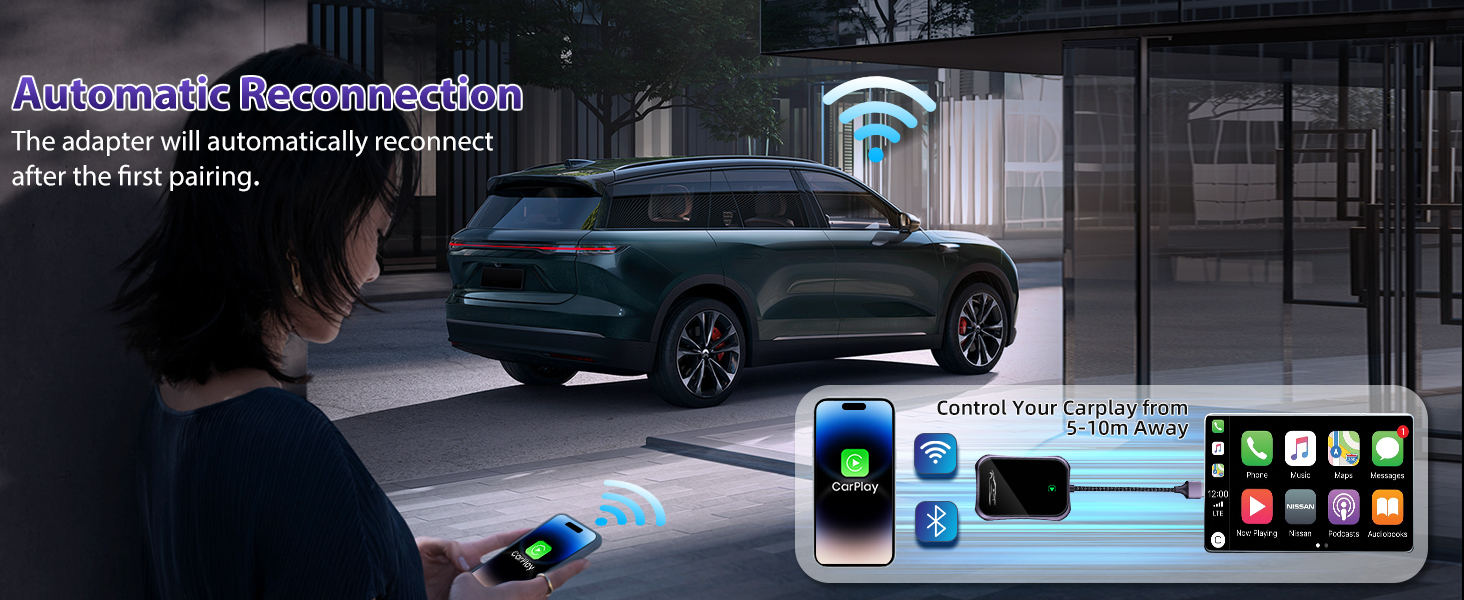 wireless carplay adapter for iphone
