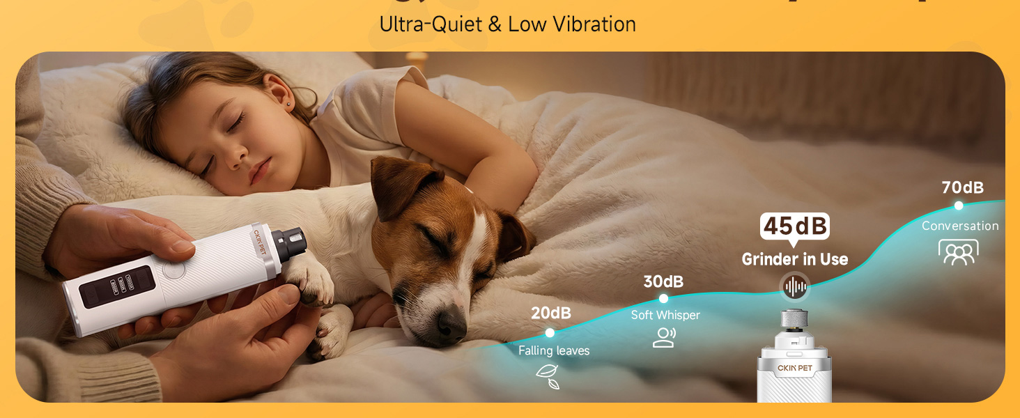 Ultra-Quiet & Low Vibration