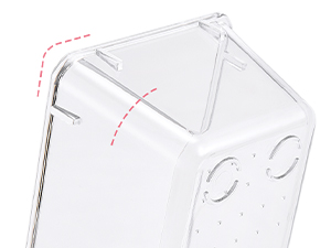 clear drawer organizers