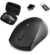 Huifen Type C Wireless Mouse, USB C Gaming Wireless Mice 2.4G Silent Ergonomic with 3 DPI Levels ...