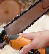 Chainsaw Sharp Pebble Electric Chainsaw Sharpener Kit - Comes with Chain Saw Sharpener Tool, 4 File
