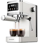 SHARDOR Espresso Machine 20 Bar, Professional Espresso Machine with Milk Frother and Touchscreen,...