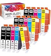 ejet Compatible Ink Cartridge Replacement for HP 564XL 564 XL to use with Photosmart 7520 6520 55...