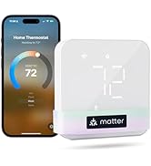 meross Smart Thermostat for Home, WiFi Thermostat Works with Matter, Alexa, Apple Home, Google As...