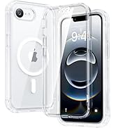 Diaclara Magnetic Designed for iPhone 16e/17e Case, Full Body Rugged Case with Built-in Touch Sen...