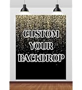 BELECO Fabric 5x7ft Custom Backdrop Upload Your Own Image Logo Text Customize Picture Personalize...