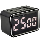 FCXJTU Rechargeable Mini LED Digital Timer, LED Countdown/Up Timer, 3 Pre-Set Memory Time Loud Al...