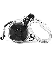 Retractable Dog Leash for Small Dogs, 13ft Reflective Retractable Leash with 360° Tangle-Free Des...