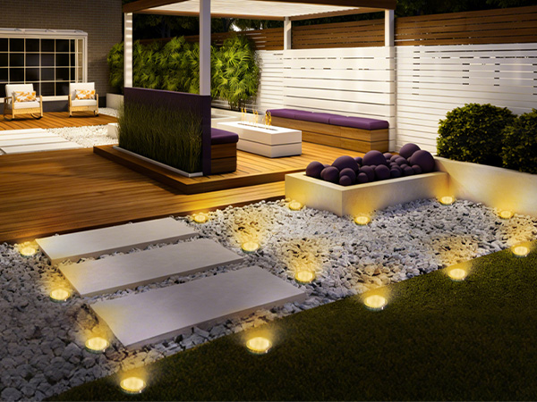 For patios