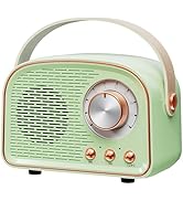 Aresrora Retro Bluetooth Speakers,Wireless Vintage Speaker,Outdoors Wireless Portable Bluetooth S...