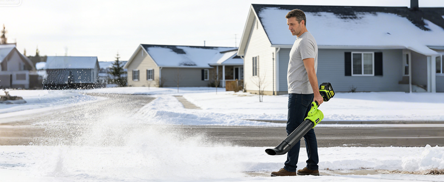 battery powered leaf blower