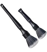 Coltree Ultra-Soft Car Detailing Brush Set, Scratch-Free Cleaning Brushes for Interior and Exteri...