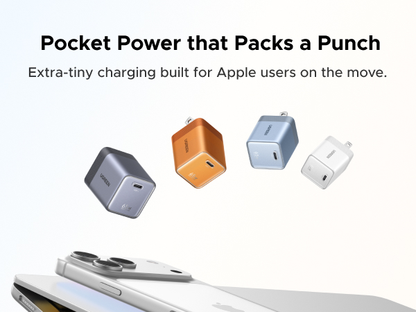 UGREEN NEXODE AIR 65w USB C CHARGER BLOCK