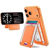 TopMade for MagSafe Wallet with Money Clip, Strongest Magnetic Card Holder for iPhone 17/16/15/14...