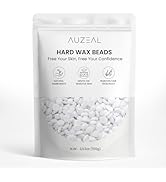 AUZEAL Nose Hard Wax Beads Refill for Men, Nose and Ear Hair Removal, Gentle & Precision Waxing f...