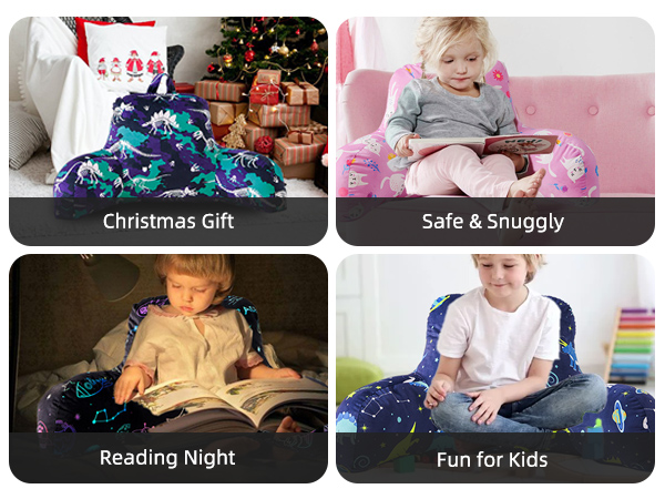 Luminous reading pillow
