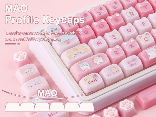 MAO Profile Keycaps