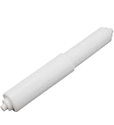 White Adjustable Tissue Box Paper Roll Core Replacement Bathroom Plastic Toilet Paper Roll Spring...