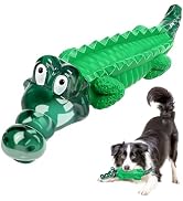 Fuufome Alligator Dog Toys for Aggressive Chewers,Medium Large Breed Dogs | Dental Cleaning, Toug...