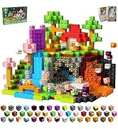 SSAWER 300 PCS Magnetic Blocks - Magnetic Building Blocks, Stacking Magnetic Blocks for Kids, Sen...