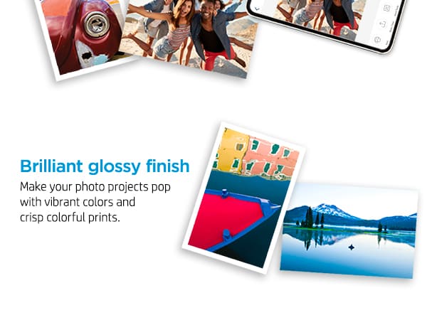 glossy photo paper printing vibrant colorful prints