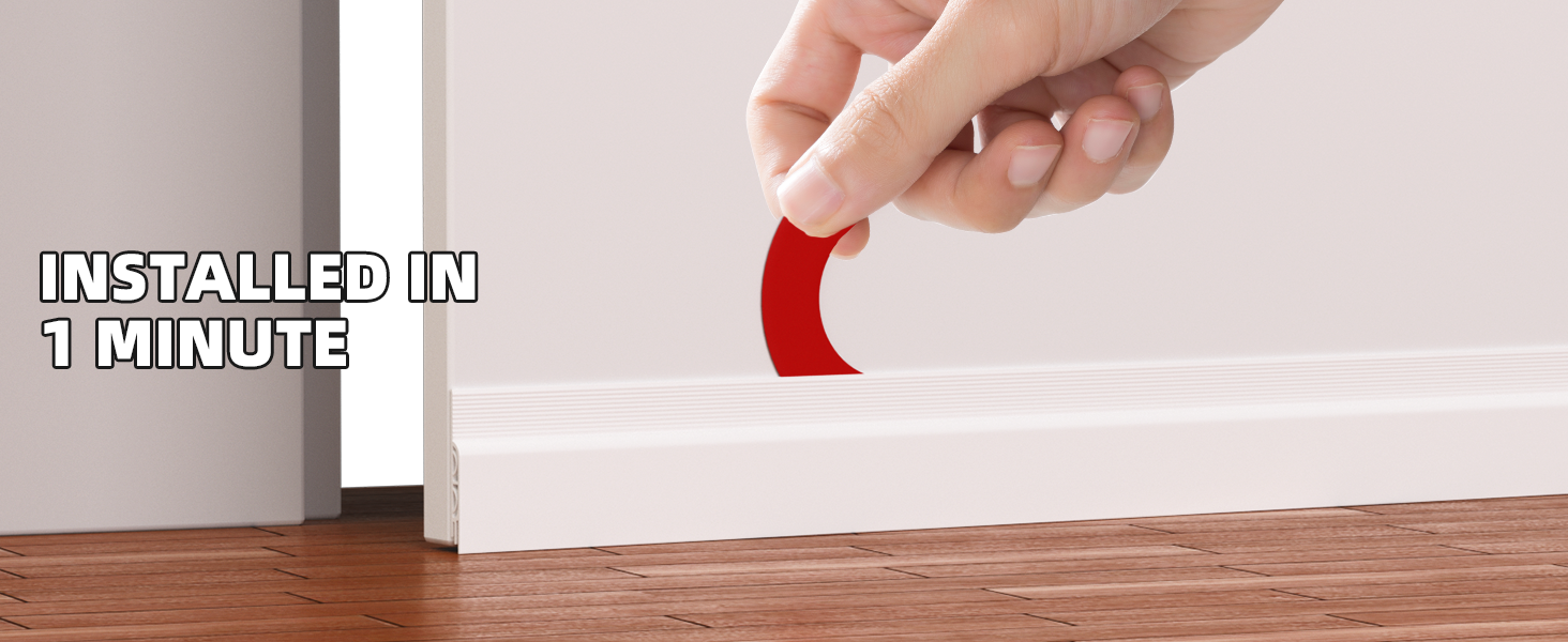 Under Door Draft Stopper Exterior