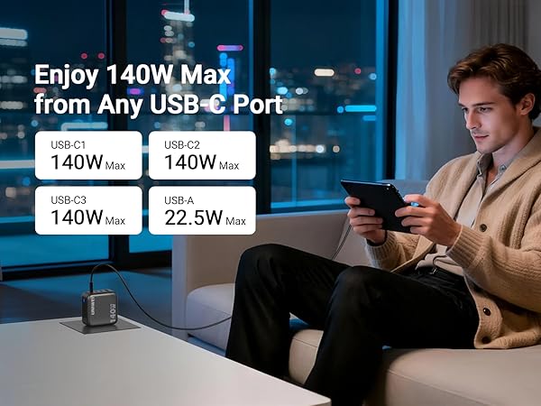 USB-C Charging Block