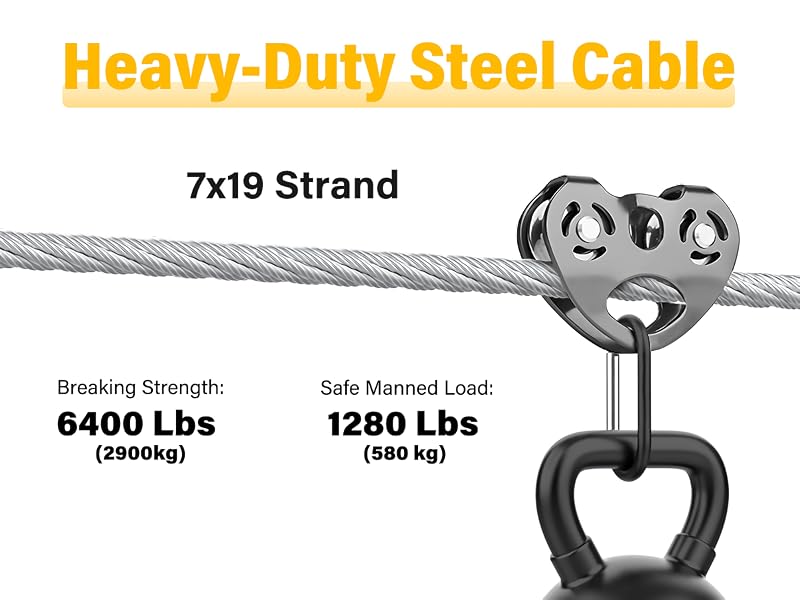 heavy duty steel cable