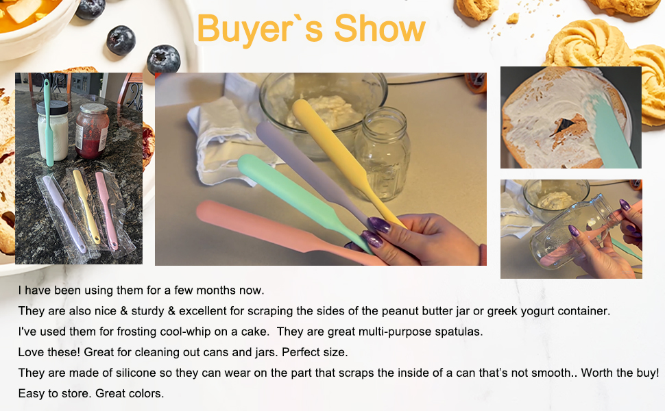 Jar Spatula Silicone