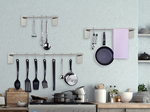 Self Adhesive Bathroom Towel Bar