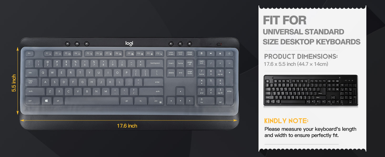 pc computer keyboard silicone cover