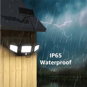 ip6 waterproof outdoor security light with night sky in the background