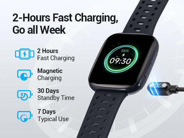 smart watches with long battery