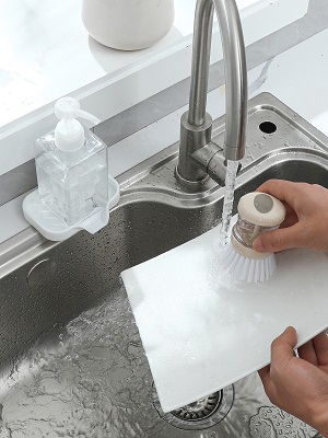 silicone sponges soap holder