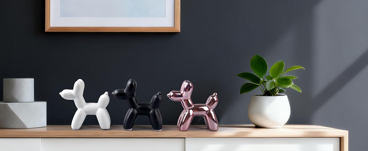 White Balloon Dog