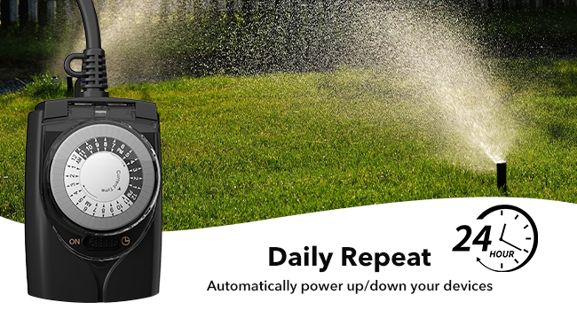 outdoor timer for pool pump