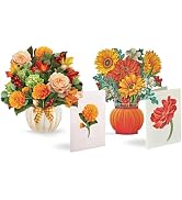 Freshcut Paper Pop Up Cards, Mini Pumpkin Spice & Mini Pumpkin Harvest, 6 Inch Mini Sized Forever...